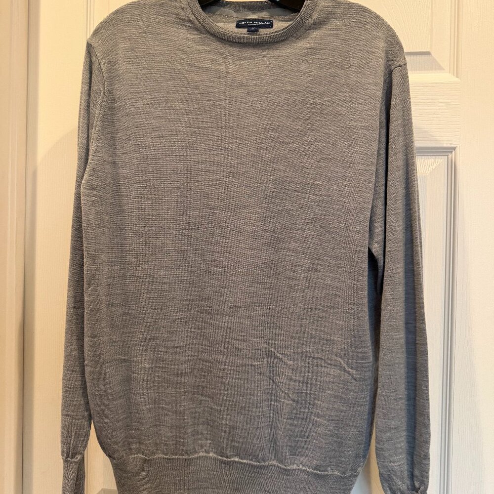 Peter Millar Gray Sweater